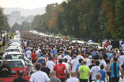 Phoenix Park Dublin Half Marathon 2009